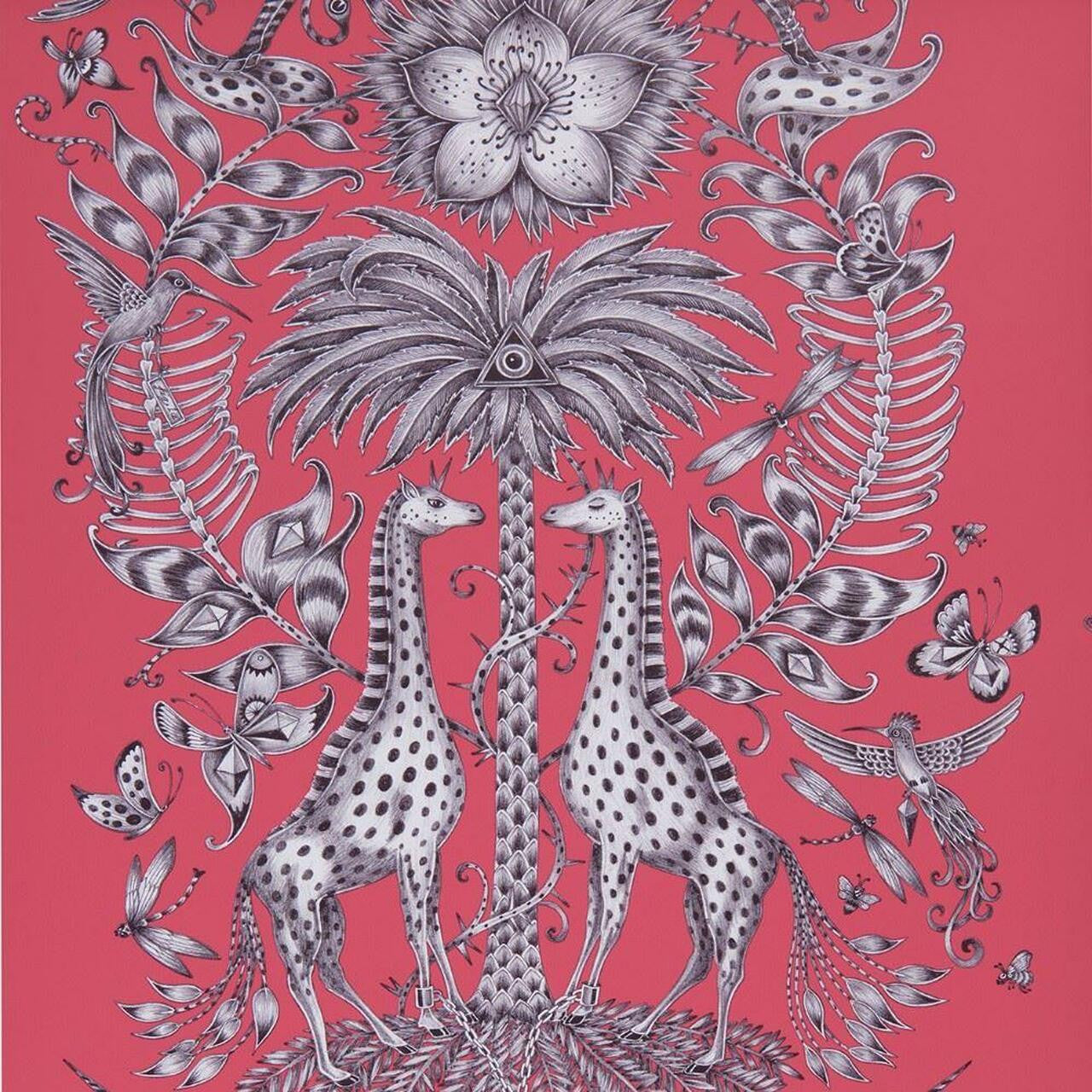 W0102/04 Kruger Animalia Wallpaper By Emma J Shipley Clarke & Clarke