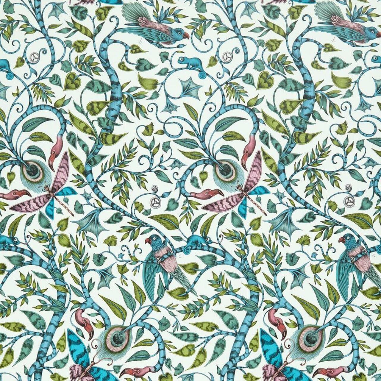 W0104/03 Rousseau Animalia Wallpaper By Emma J Shipley Clarke & Clarke