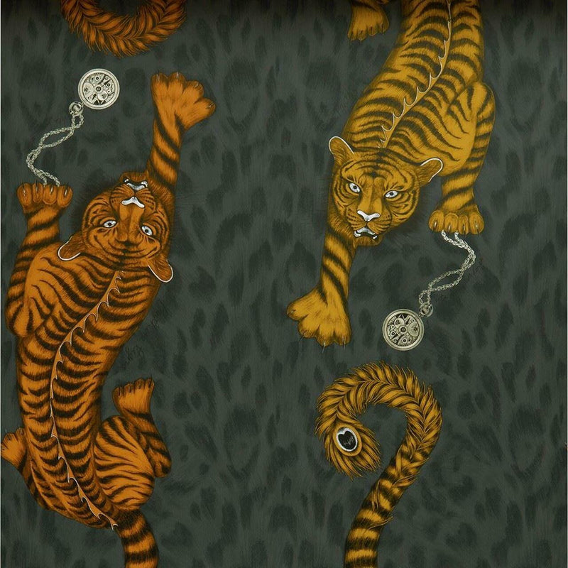 W0105/01 Tigris Animalia Wallpaper By Emma J Shipley Clarke & Clarke