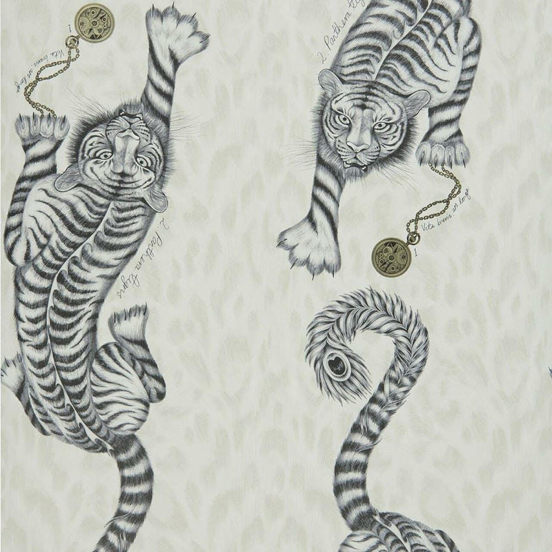 W0105/02 Tigris Animalia Wallpaper By Emma J Shipley Clarke & Clarke