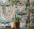 W0116/03 Frontier Wilderie by Emma J Shipley Wallpaper by Clarke & Clarke
