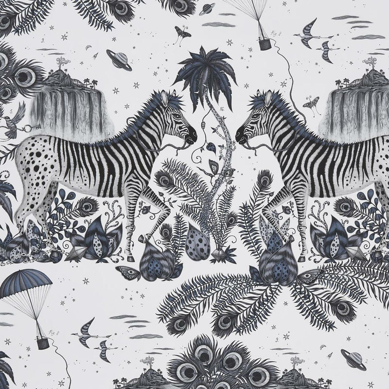 W0117/01 Lost World Wilderie by Emma J Shipley Wallpaper by Clarke & Clarke