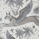 W0118/04 Lynx Wilderie by Emma J Shipley Wallpaper by Clarke & Clarke