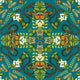 Teal Emerald Forest Botanical Wonders Wedgwood Wallpaper by Clarke & Clarke