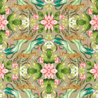 W0131/03 Gilver Menagerie Botanical Wonders Wedgwood Wallpaper by Clarke & Clarke