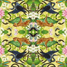 W0136/01 Citron Wonderlust Tea Story Botanical Wonders Wedgwood Wallpaper by Clarke & Clarke