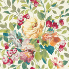 W0139/04 Bloom Exotica 2 Multi Wallpaper by Clarke & Clarke
