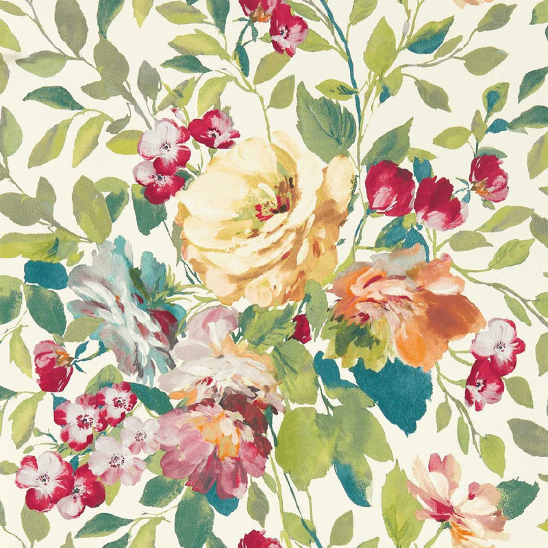 W0139/04 Bloom Exotica 2 Multi Wallpaper by Clarke & Clarke