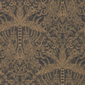 Leopardo Exotica 2 Antique/Noir Wallpaper by Clarke & Clarke