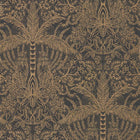 W0141/01 Leopardo Exotica 2 Antique/Noir Wallpaper by Clarke & Clarke