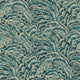Lumino Exotica 2 Kingfisher/Gilver Wallpaper by Clarke & Clarke