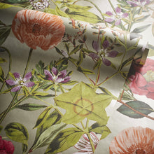 W0143/03 Passiflora Exotica 2 Mulberry/Gilver Wallpaper by Clarke & Clarke