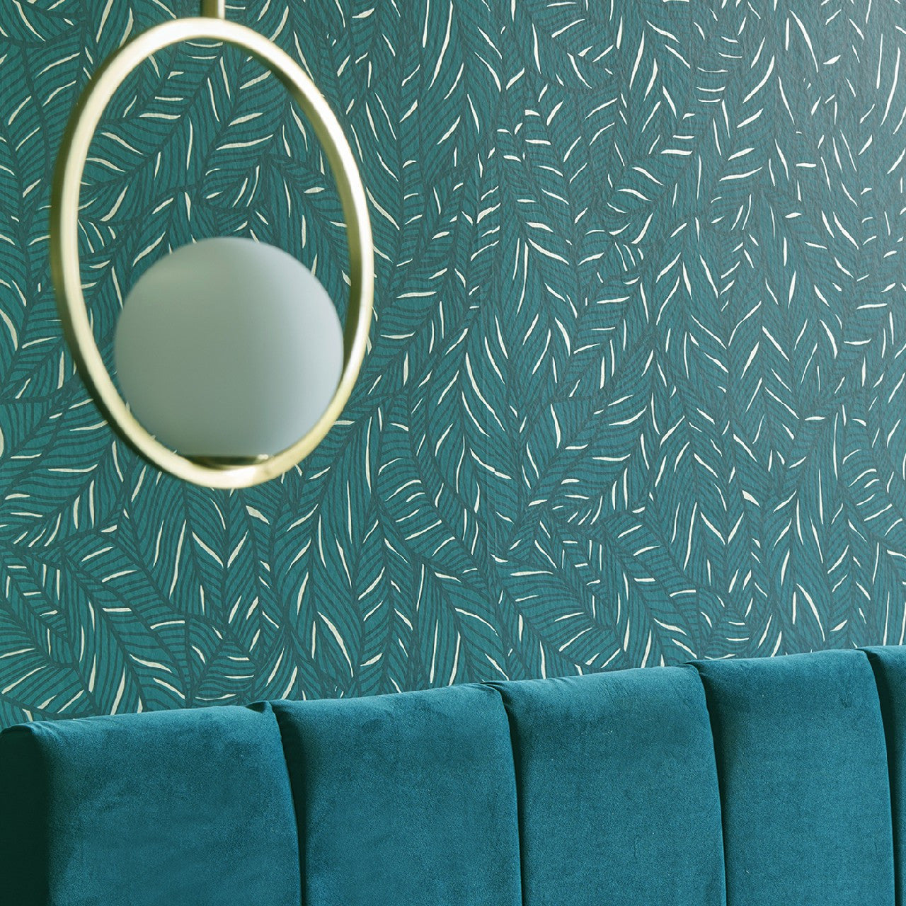 W0144/02 Selva Exotica 2 Emerald Wallpaper by Clarke & Clarke