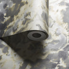W0147/01 Aqueous Fusion Charcoal Wallpaper by Clarke & Clarke