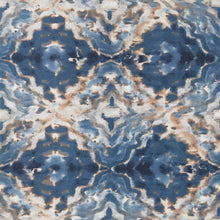 W0147/02 Aqueous Fusion Midnight/Spice Wallpaper by Clarke & Clarke