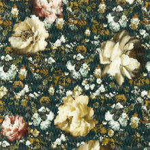 W0148/03 Camile Fusion Teal/Spice Wallpaper by Clarke & Clarke