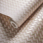 W0150/01 Fragment Fusion Blush/Gold Wallpaper by Clarke & Clarke