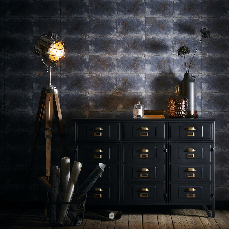 W0151/04 Igneous Fusion Slate Wallpaper by Clarke & Clarke