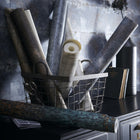 W0151/04 Igneous Fusion Slate Wallpaper by Clarke & Clarke