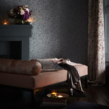 W0152/01 Impression Fusion Charcoal Wallpaper by Clarke & Clarke