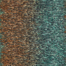 W0153/03 Ombre Fusion Teal/Spice Wallpaper by Clarke & Clarke