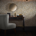 W0154/02 Scintilla Fusion Ochre Wallpaper by Clarke & Clarke