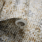 W0154/02 Scintilla Fusion Ochre Wallpaper by Clarke & Clarke