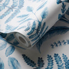 W0156/01 Bracken Marianne Denim Wallpaper by Clarke & Clarke