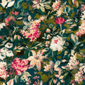 Lilum Marianne Peacock Wallpaper by Clarke & Clarke