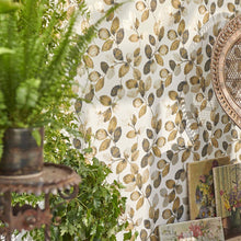 W0159/04 Northia Marianne Pewter and Gold Wallpaper by Clarke & Clarke