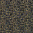 W0164/01 Chrysler Lusso Noir Wallpaper by Clarke & Clarke