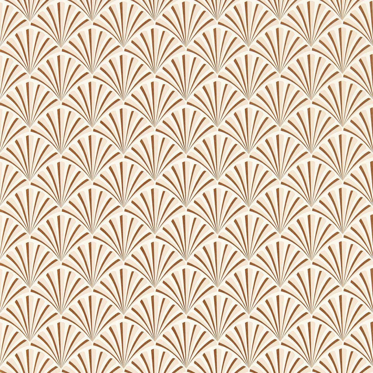 W0164/03 Chrysler Lusso Rose Gold Wallpaper by Clarke & Clarke