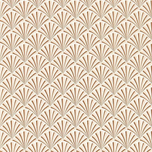 W0164/03 Chrysler Lusso Rose Gold Wallpaper by Clarke & Clarke