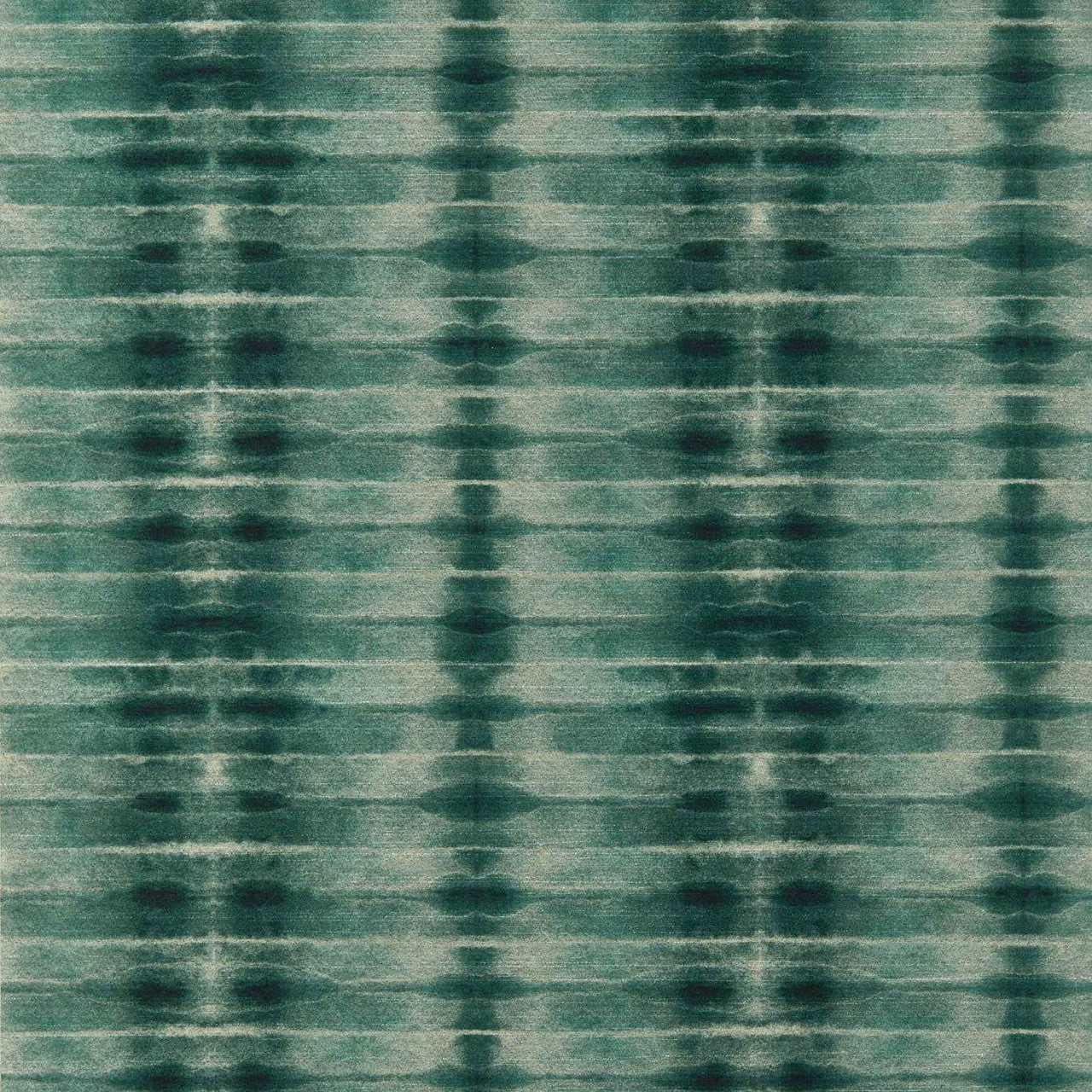 W0167/03 Etera Lusso Teal Wallpaper by Clarke & Clarke