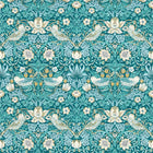 W0171/06 Strawberry Thief William Morris Designs Wallpapers By Clarke & Clarke