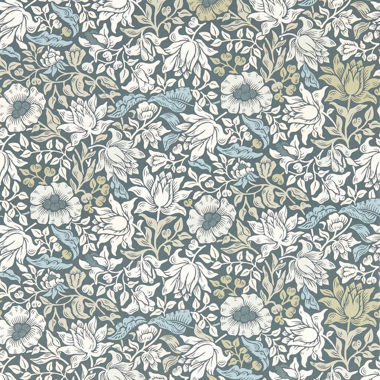 W0173/01 Mallow William Morris Designs Wallpapers By Clarke & Clarke
