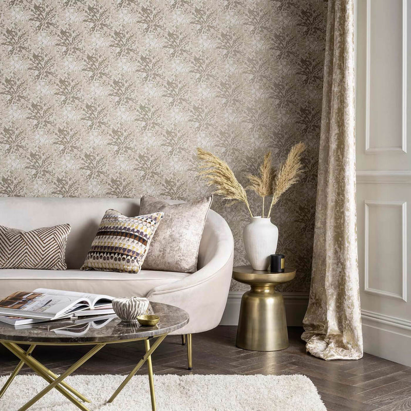 W0177/03 Dipinto Vivido Natural Wallpaper by Clarke & Clarke