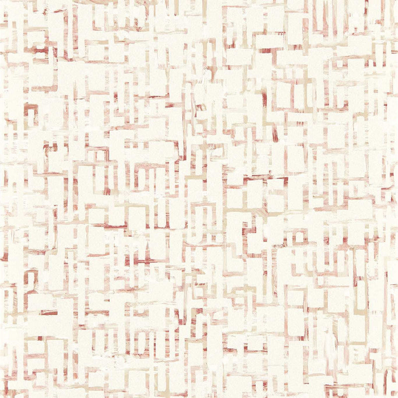 W0184/01 Quadrata Vivido Blush Wallpaper by Clarke & Clarke