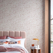 W0184/01 Quadrata Vivido Blush Wallpaper by Clarke & Clarke