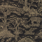 W0185/04 Kisumu Breegan Jane Noir/Luxe Wallpaper by Clarke & Clarke