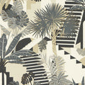 Malindi Breegan Jane Charcoal Wallpaper by Clarke & Clarke