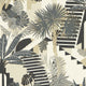 Malindi Breegan Jane Charcoal Wallpaper by Clarke & Clarke