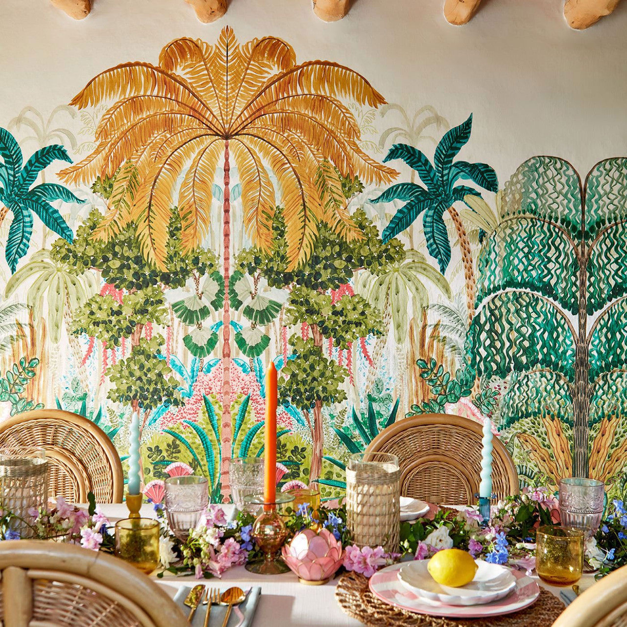 Mombasa Breegan Jane Wallpaper by Clarke & Clarke