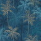 Palmyra Breegan Jane Midnight/Luxe Wallpaper by Clarke & Clarke