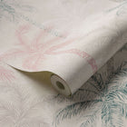 W0189/03 Palmyra Breegan Jane Mineral/Blush Wallpaper by Clarke & Clarke