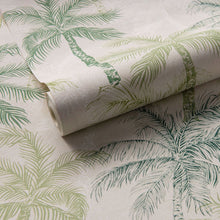 W0189/04 Palmyra Breegan Jane Palm Wallpaper by Clarke & Clarke