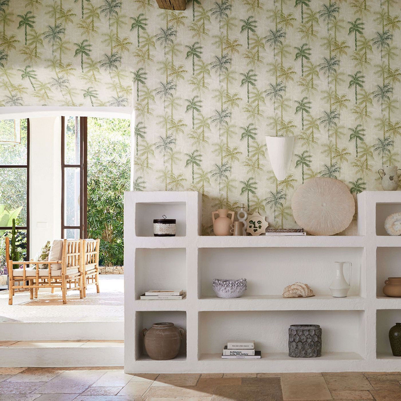 Palmyra Breegan Jane Wallpaper by Clarke & Clarke