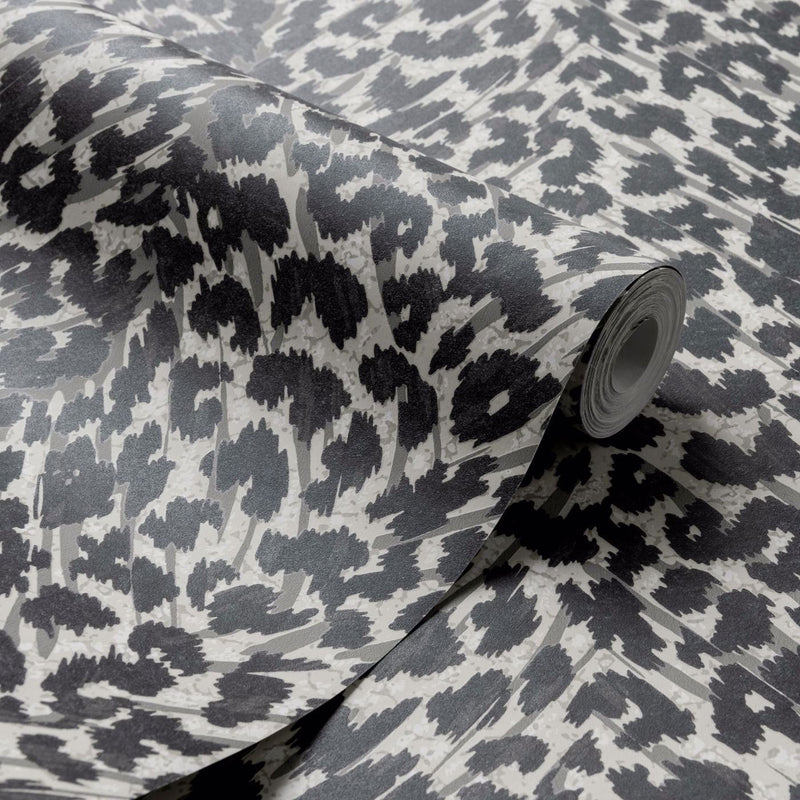 W0190/04 Pokot Breegan Jane Noir Wallpaper by Clarke & Clarke