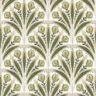 W0193/04 Attingham Secret Garden Sage/Blush Wallpaper by Clarke & Clarke