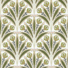 W0193/04 Attingham Secret Garden Sage/Blush Wallpaper by Clarke & Clarke